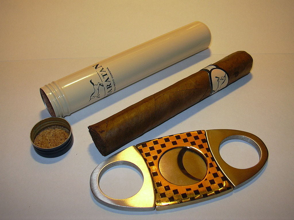 1024px Cigar Tube And CutterTravel Friendly Tips for Your Cigars