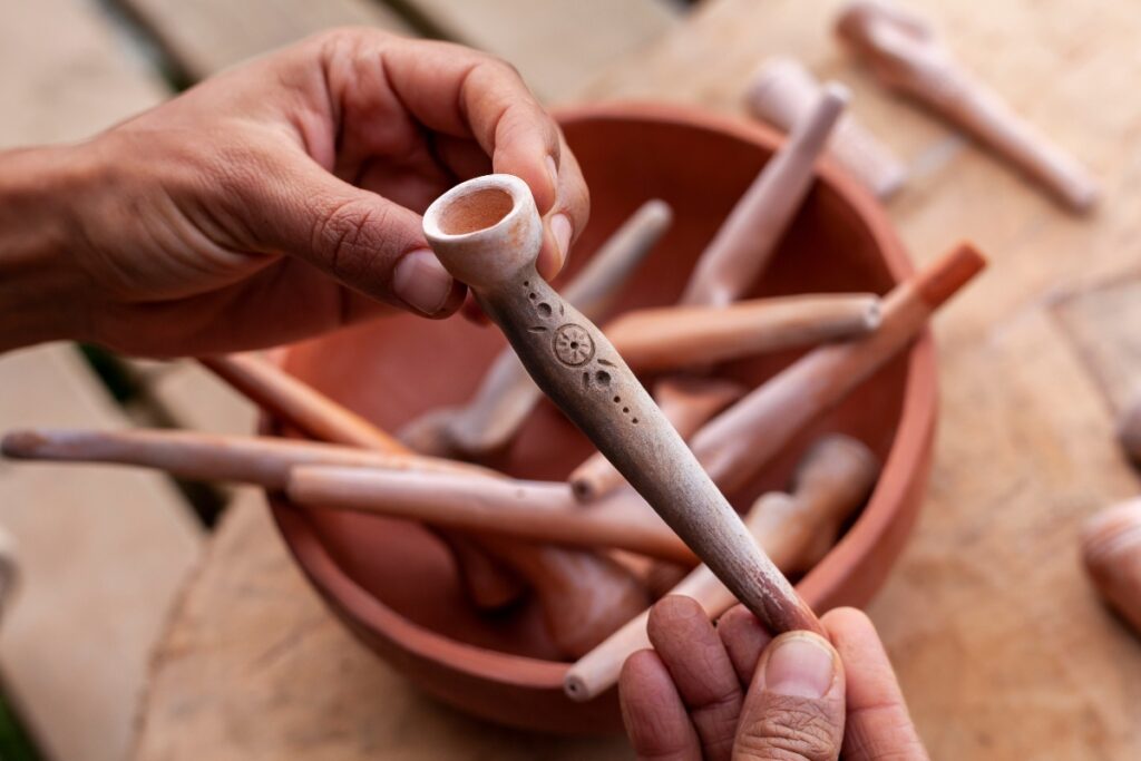 clay tobacco pipes