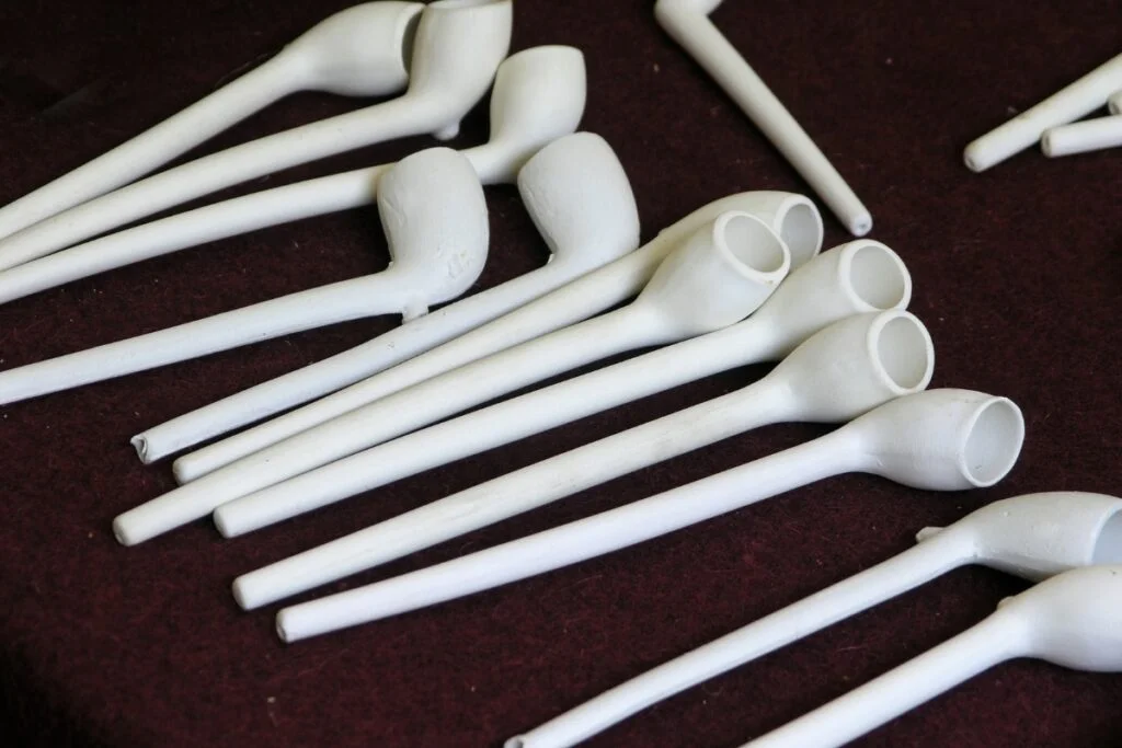 native american clay pipes